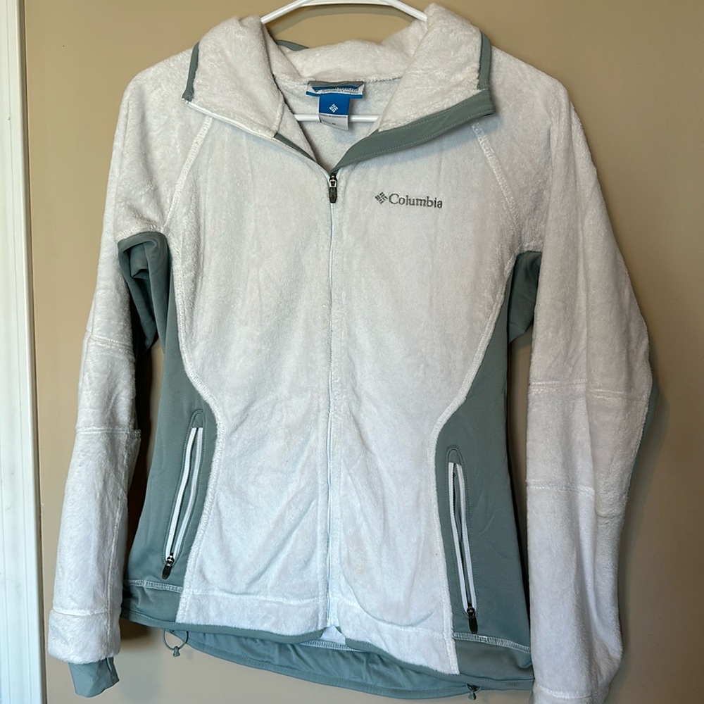 COLUMBIA fleece/spandex jacket